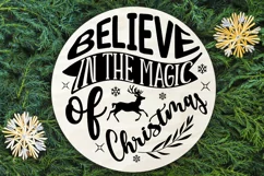 Believe in the magic of christmas SVG, Christmas SVG Product Image 3