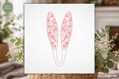 Easter Bunny Ears Laser Cut | Spring Decor | SVG Product Image 2