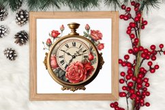 Vintage Christmas Magic Clipart, Christmas Clipart Product Image 3