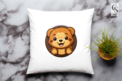 Cute Baby Bear Clipart Sublimation PNG Product Image 3
