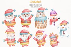 Santa Christmas 48 Cliparts Collection Product Image 3