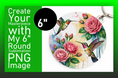 Lovely Round Design for Keychains , Birds Product Image 1