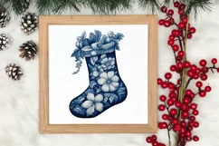 Cozy Christmas Knitting Clipart, Christmas PNG Product Image 3