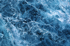 Deep Blue Marble Texture High Contrast White Veins Product Image 1