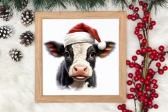 Christmas Farm Animal Peeking Clipart Sublimation Product Image 3