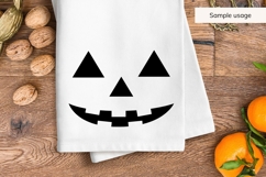 Smiling Jack O Lantern Face SVG Product Image 3