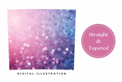 Glitter Tumbler Sublimation Design, Ombre Tumbler Design Product Image 3
