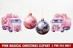 Pink Magical Christmas Sublimation Product Image 1