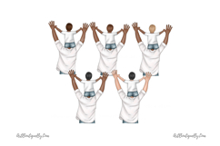 Father’s Day clipart, Father son clipart, Dad boy clipart Product Image 2