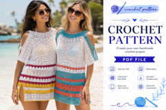 Crochet Beach Cover Up Pattern PDF Product Image 3