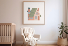 Cute houses clipart set Product Image 3