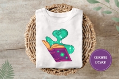 Hand Drawn Magic Illustration, Cartoon Magic Book PNG Product Image 3