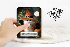 Art Halloween Cat Money Card, Printable Halloween Design Product Image 3