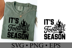 It&#039;s Football Season Svg | Game Day Svg | Shirt Svg Product Image 3