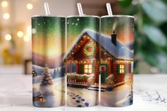 Christmas Tumbler Wrap | Christmas | Sublimation Product Image 1