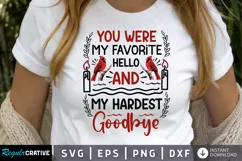 You Were My Favorite SVG, Memorial Quotes SVG Design Product Image 1