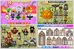 250 Halloween Mega Bundle Laser Cut, Spooky Signs, Earrings Product Image 4