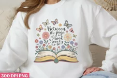 Between the page a of book lovely to be PNG, Reading Books P Product Image 1