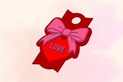 Valentine&#039;s Day Plate, 40 OZ Tumbler, Topper for 3D Printing Product Image 3