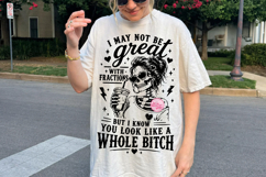 Adult Humor PNG, Sarcastic Snarky Skeleton Sublimation Product Image 3