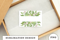Watercolor Lemons Floral Frame png Product Image 3