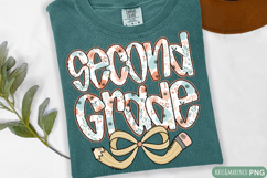 Second Grade PNG | Back To School PNG | 2nd Grade Teacher Product Image 1