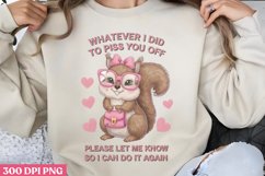 Whatever i did PNG, Funny Animal Sublimation PNG Product Image 3