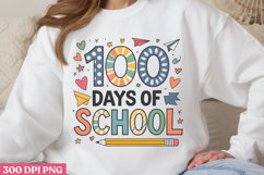 100 Days of School PNG Product Image 3