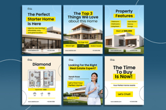 Blue Sky Real Estate Social Media Post Instagram Carousel Product Image 3