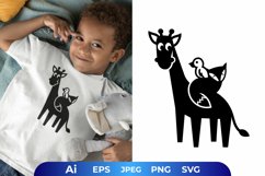 Animals Stacked on Each Other, 3 Designs Sublimation Set Product Image 3