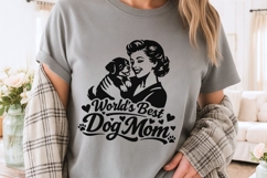 World's Best Dog Mom Svg, Dog Mom Svg, Dog Lover Svg. Product Image 4