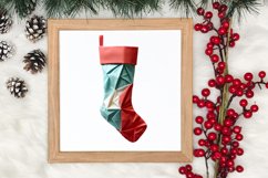 Christmas Origami Style Sublimation, Christmas PNG Product Image 3