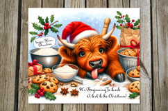 Christmas baking | 4 funny xmas Sublimation Tumbler designs Product Image 3