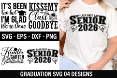 Graduation SVG Design - It&#039;s Been Fun but I&#039;m Glad We re Don Product Image 1