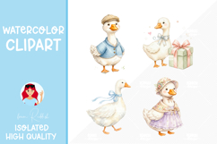 Baby Duck PNG for Nursery and Design Product Image 1