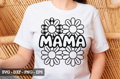 Mama T-shirt Design SVG - Mother&#039;s day SVG Product Image 3