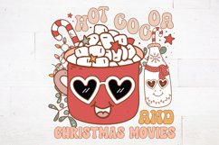Retro Christmas T-shirt SVG Bundle, Retro Christmas SVG Product Image 4