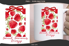 Strawberries png design for T-shirts Product Image 3