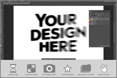Noisy Blur Poster Photo Effect Product Image 2