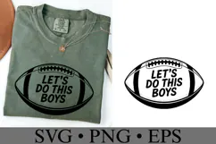 Let's Do this Boys Svg | Game Day Svg | Sport Svg Product Image 1