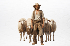 Christmas Nativity Sets Clipart PNG Product Image 3