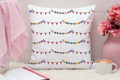 Watercolor Garland Seamless Pattern Product Image 3