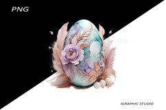 Easter Clipart, Easter Egg Clipart, Easter Bunny Png Product Image 1