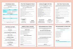 2027 ADHD Time Management Workbook | Daily Planner &amp; Product Product Image 3