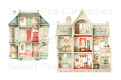 Garden, Ephemera, PNG, Junk Journal, Watercolor, clipart Product Image 3
