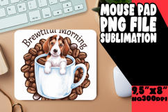 JOYFUL MOUSE MAT ARTISTIC MAGIC, Coffee Dog Product Image 1
