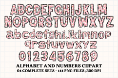 Little Angel Alphabet png clipart, angel letters doodle Product Image 3
