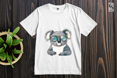Koala Sunglasses Clipart PNG Product Image 3