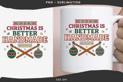 Christmas crochet png design for T-shirts Product Image 3