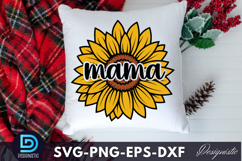 mama SVG, Sunflower SVG Product Image 3